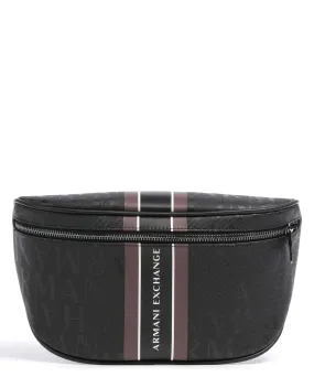  Armani Exchange Marsupio pelle sintetica nero  