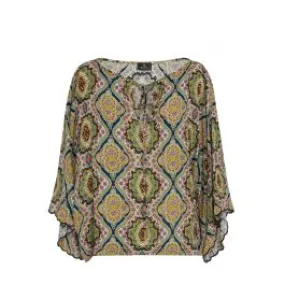 Blusa con stampa