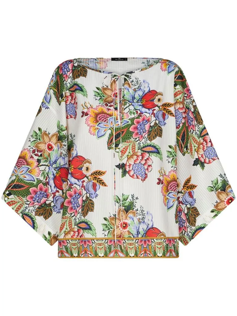 etro Blusa bouquet