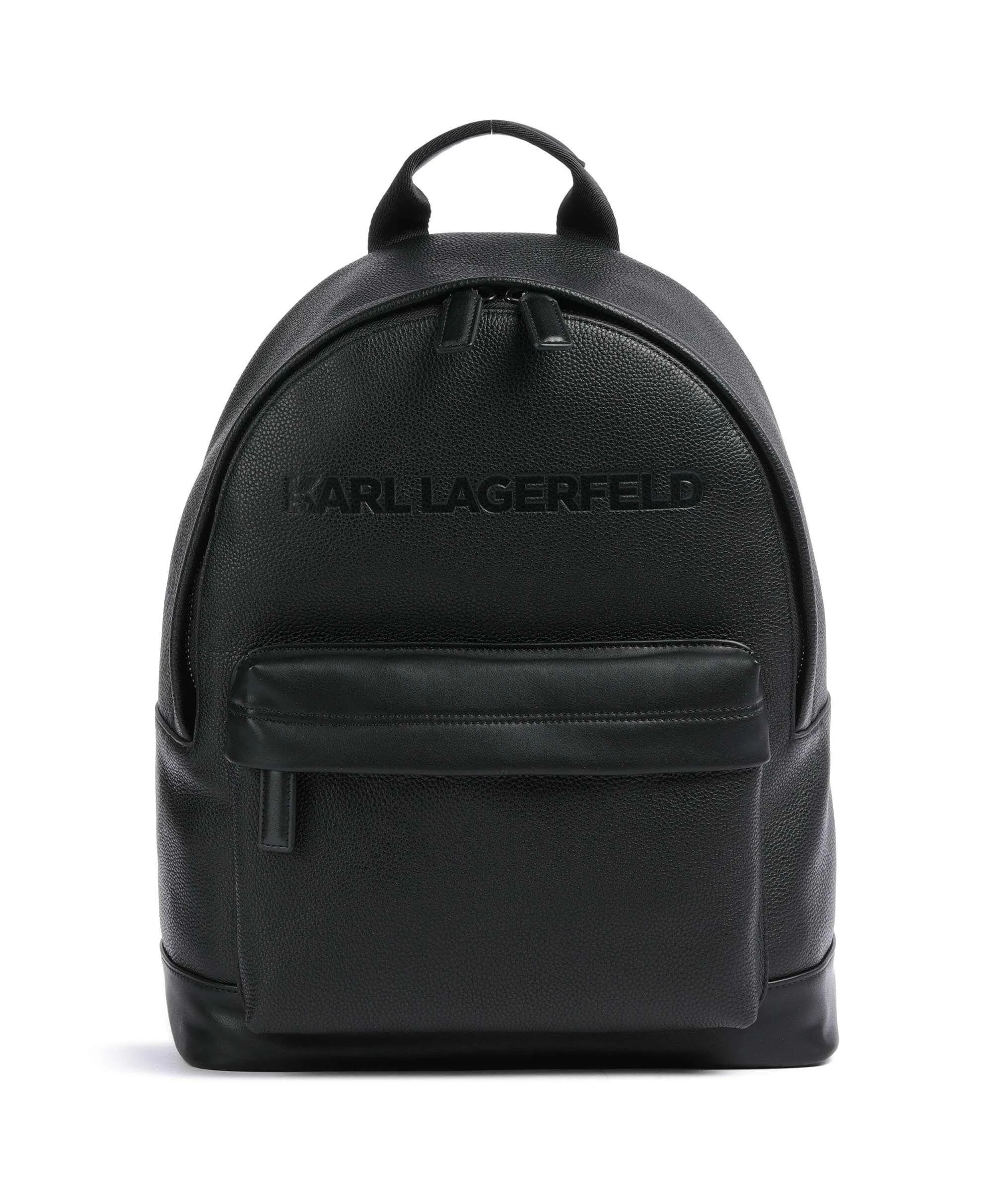  Karl Lagerfeld K/Essential Zaino 13″ pelle di vacchetta grana, pelle sintetica nero  