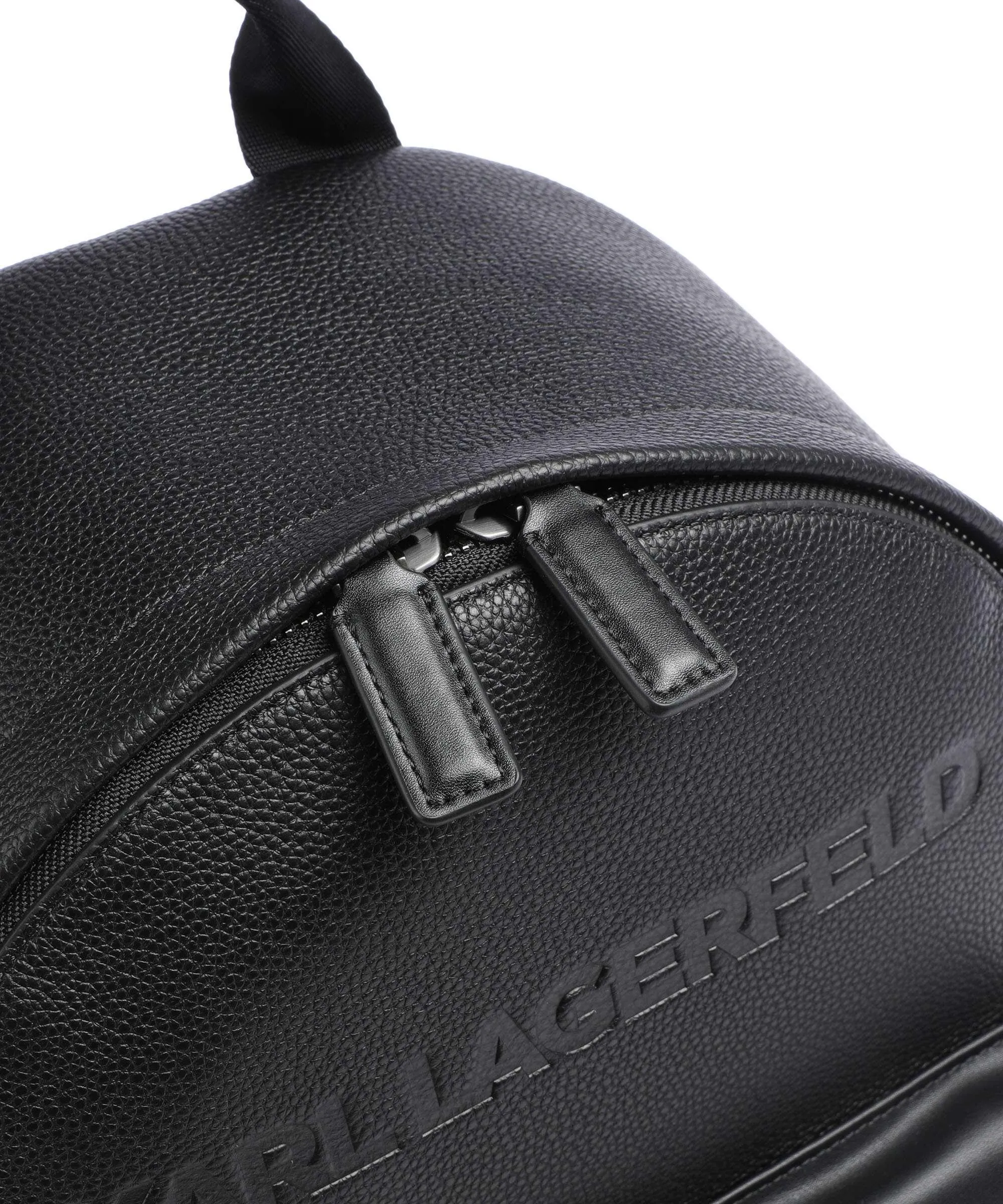  Karl Lagerfeld K/Essential Zaino 13″ pelle di vacchetta grana, pelle sintetica nero  