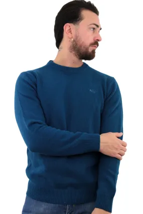 MAGLIONE GIROCOLLO ANDREA AZZURRO 