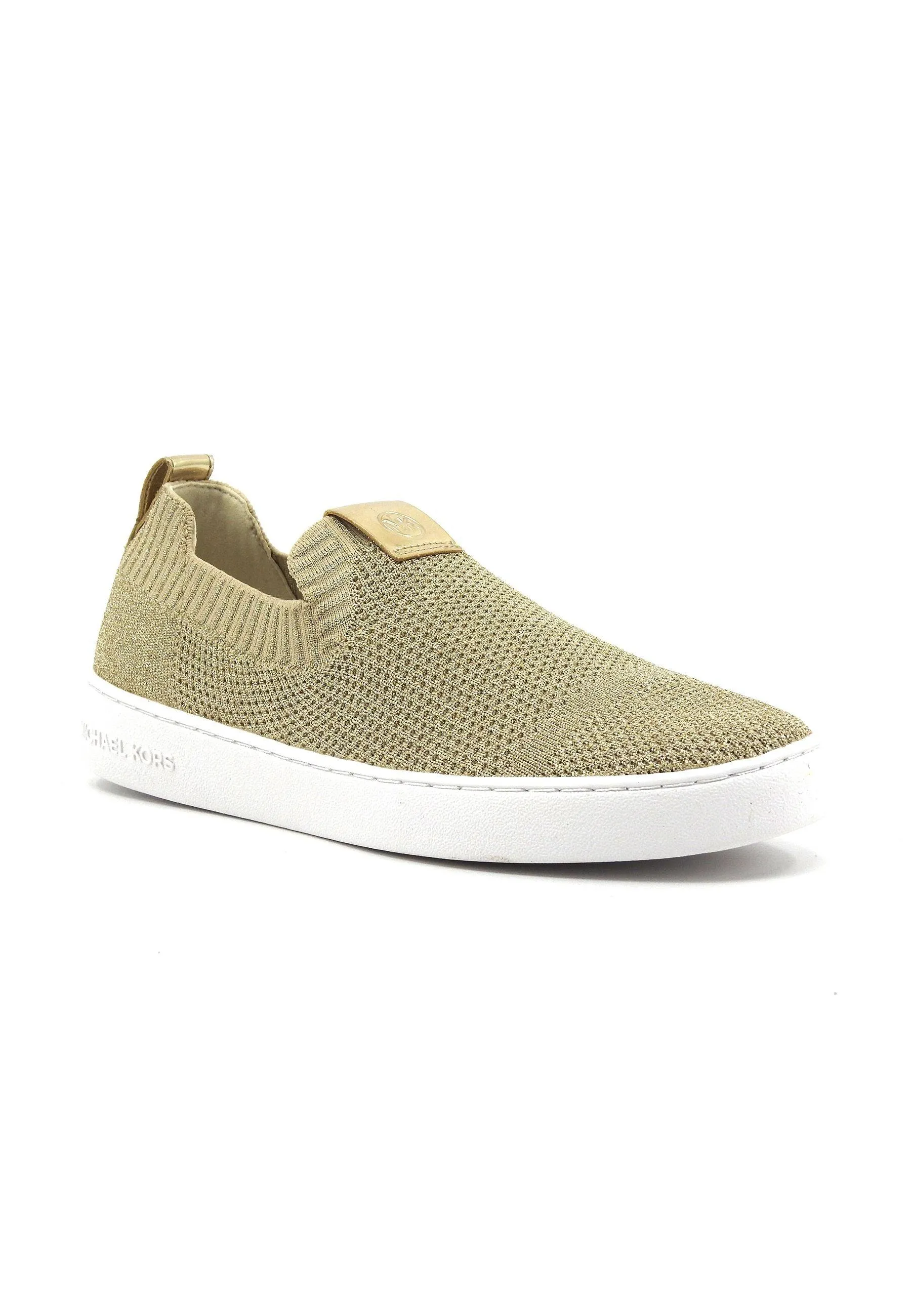 MICHAEL KORS Juno Knit Sneaker Donna Pale Gold 43R3JUFSAM