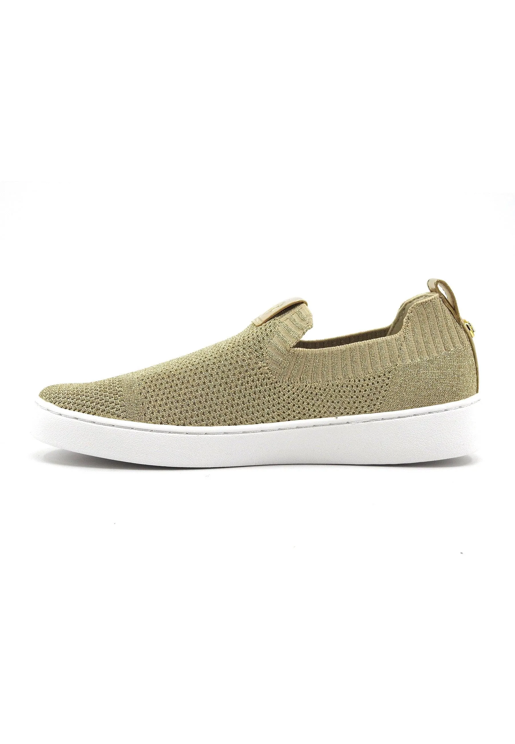 MICHAEL KORS Juno Knit Sneaker Donna Pale Gold 43R3JUFSAM