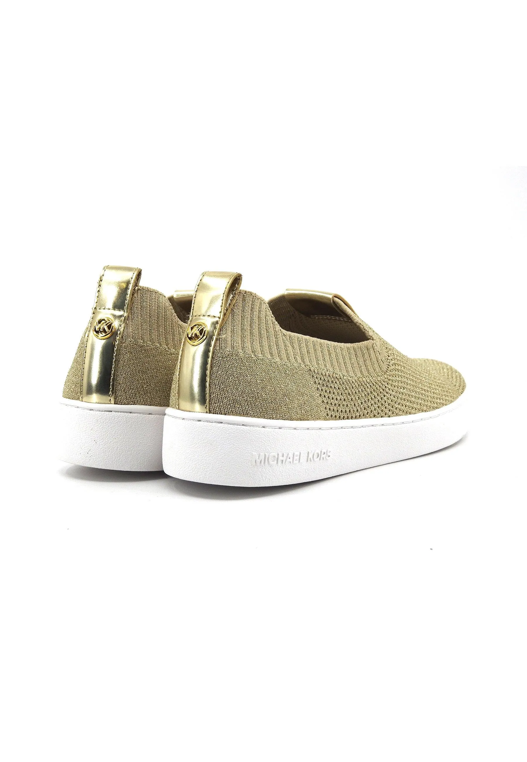 MICHAEL KORS Juno Knit Sneaker Donna Pale Gold 43R3JUFSAM