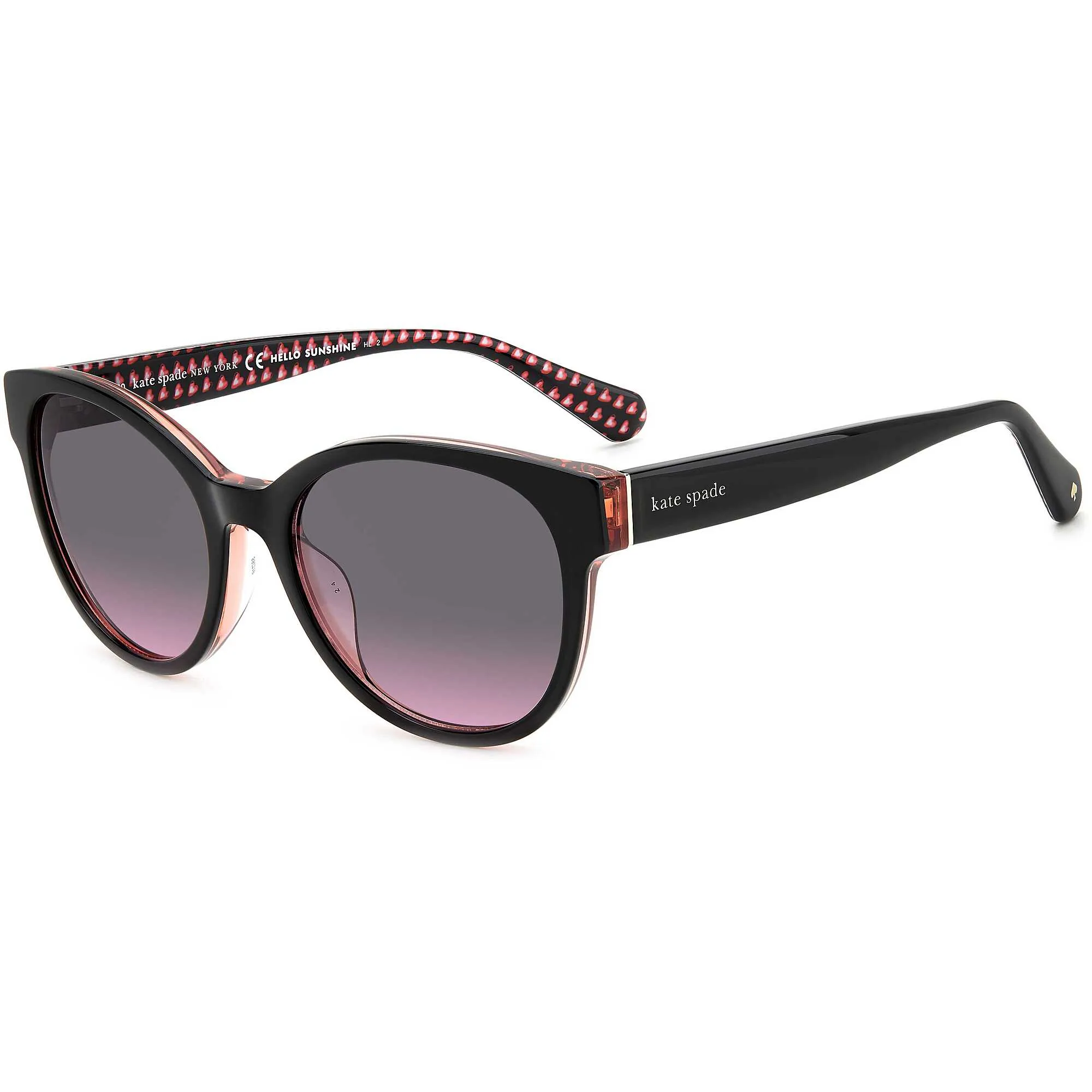 occhiali da sole Kate Spade New York neri forma Cat Eye