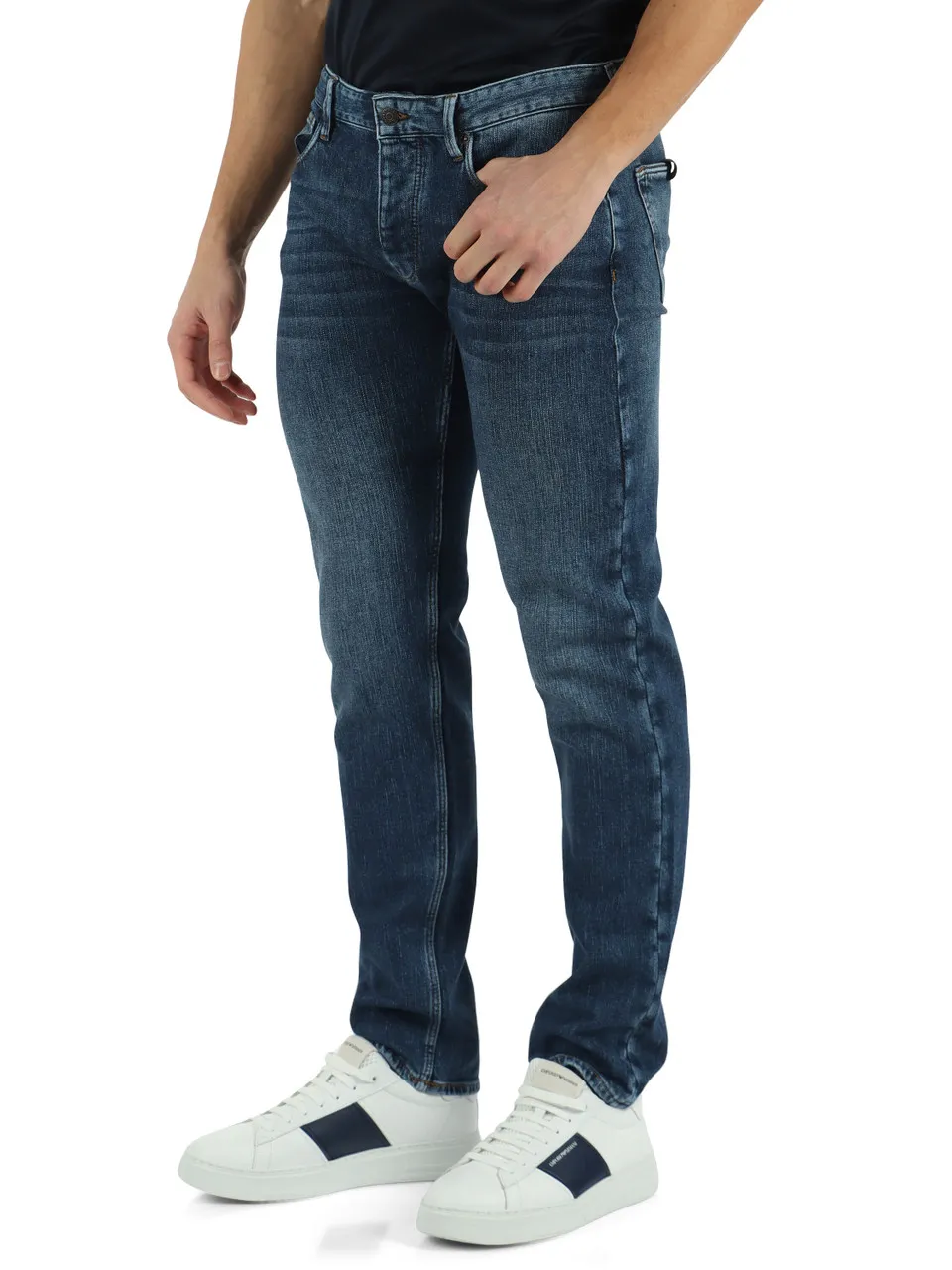 Pantalone jeans cinque tasche J75 slim fit