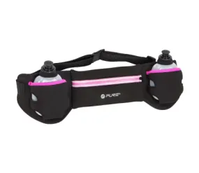 Pure 2Improve marsupio con borracce per la corsa Belt P2I201670 255560 nero fucsia