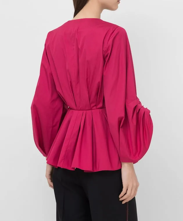 Roksanda Blusa drappeggiata SS21B7781