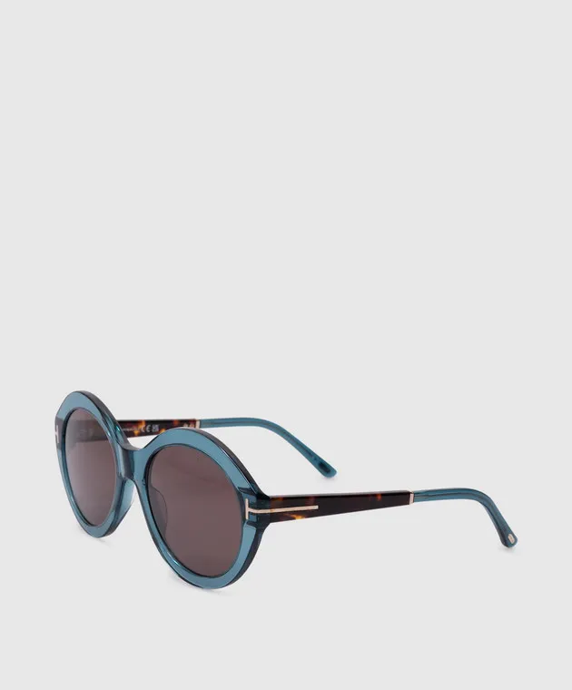 Tom Ford Occhiali da sole Seraphina blu FT1088