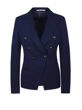 WOMAN TAGLIATORE DARK BLUE POLYESTER ALICYA BLAZER